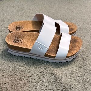 Reef Women's White Platform Sandals
